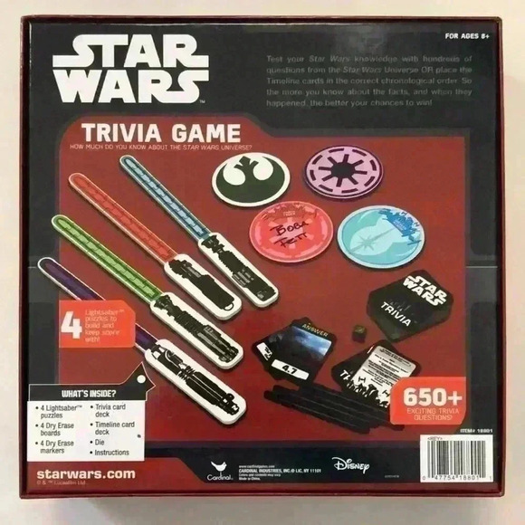 Star Wars Trivia Game - Picture 2 of 3